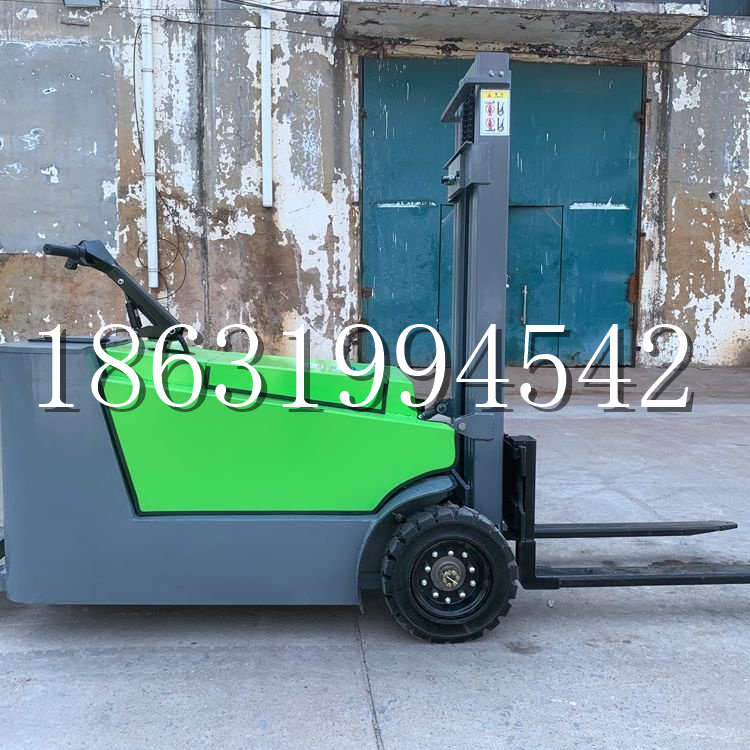 三重区小型电动叉车1吨2吨步行站驾式电瓶堆高充电装卸车液压升降车铲车